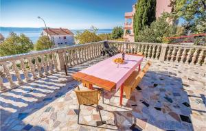Beautiful Apartment In Novi Vinodolski With Wifi