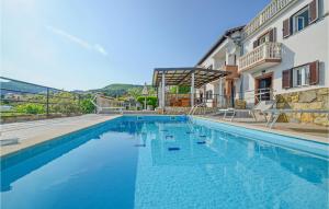 Stunning Home In Rabac With 4 Bedrooms And Outdoor Swimming Pool