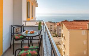 Beautiful Apartment In Makarska With 1 Bedrooms And Wifi