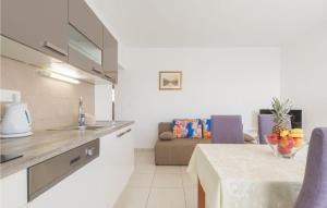 Nice apartment in Novi Vinodolski with WiFi and 1 Bedrooms