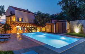 4 Bedroom Beautiful Home In Omisalj 