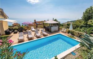 Nice Home In Bregi With Sauna