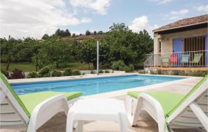 Maisons de vacances Amazing Home In Le Poujol Sur Orb With Wifi, Private Swimming Pool And Outdoor Swimming Pool : photos des chambres