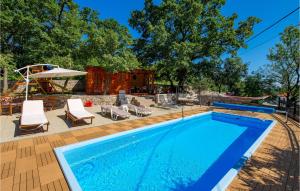 Nice Home In Moscenicka Draga With Wifi, Outdoor Swimming Pool And Heated Swimming Pool