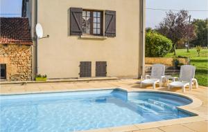 Maisons de vacances Amazing home in Gabillou with 1 Bedrooms, WiFi and Outdoor swimming pool : photos des chambres