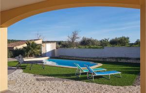 Maisons de vacances Nice home in Quarante with 3 Bedrooms, WiFi and Outdoor swimming pool : photos des chambres