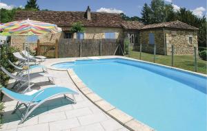 Maisons de vacances Beautiful home in Laveyssiere with 3 Bedrooms, WiFi and Outdoor swimming pool : photos des chambres