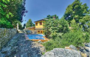 Amazing Home In Buje With 3 Bedrooms, Wifi And Outdoor Swimming Pool