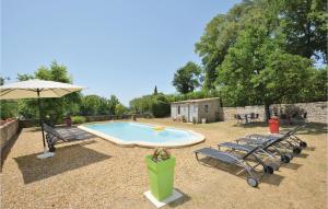 Maisons de vacances Amazing home in Barjac with 3 Bedrooms, WiFi and Outdoor swimming pool : photos des chambres