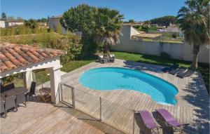 Maisons de vacances Amazing home in Aigues-Mortes with 4 Bedrooms, WiFi and Outdoor swimming pool : photos des chambres