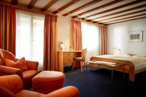 Superior Double Room with Balcony and Panorama View  room in Casanna Hotel Davos City Center