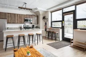 Red Drive at the Elegant Grand Traverse Commons - Brookside