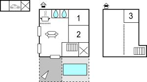 Maisons de vacances 3 Bedroom Gorgeous Home In Gondrin : Maison de Vacances 3 Chambres 