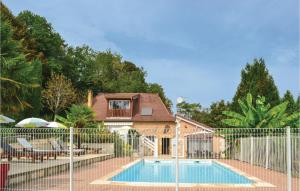 Maisons de vacances Awesome Home In Blis Et Born With 4 Bedrooms, Wifi And Private Swimming Pool : photos des chambres