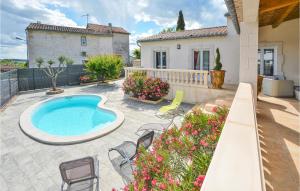 Maisons de vacances Stunning home in Barjac with 3 Bedrooms, WiFi and Outdoor swimming pool : photos des chambres