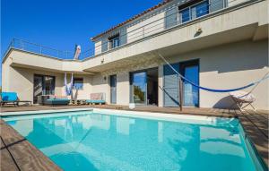 Beautiful home in Calenzana with 3 Bedrooms, WiFi and Outdoor swimming pool