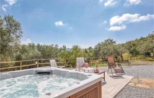 Four-Bedroom Holiday Home room in Villa Aquaro