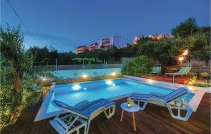 Awesome Apartment In Okrug Gornji With 2 Bedrooms, Wifi And Outdoor Swimming Pool