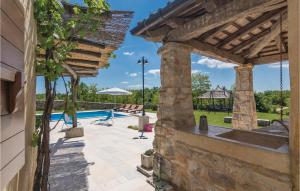 Stunning Home In Pazin With Wifi, Private Swimming Pool And Outdoor Swimming Pool