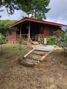 Log Cabin in Tinamaste, Habacuc Woods, Platanillo