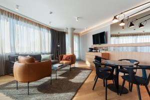 One-Bedroom King Suite with Living Area room in Holiday Inn Helsinki - Expo an IHG Hotel