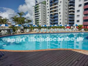 Apto Cond Ilhas do Caribe - Pr - Beira Mar
