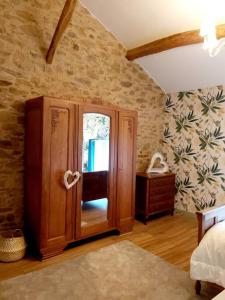 Maisons de vacances Beautiful 2 bed cottage with swimming pool : photos des chambres