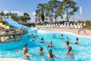 Maisons de vacances Bungalow de 2 chambres avec piscine partagee et jardin amenage a Onzain : photos des chambres