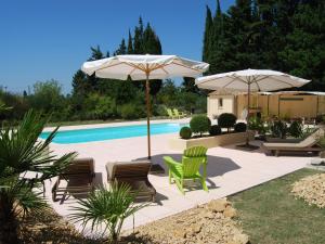 Maisons de vacances Villa in Valreas with Pool and Garden Views : photos des chambres