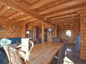 Wooden holiday home with sauna