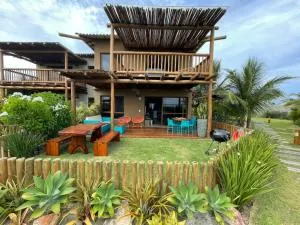 CASA Beira Mar Pé na Areia - Itacimirim Bahia - 卡马萨里