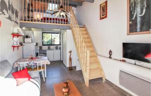 Awesome home in Aubenas with WiFi and 1 Bedrooms