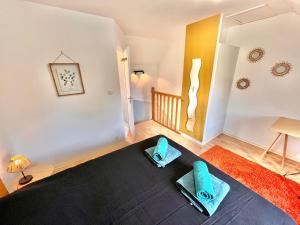 Appartements Charmant duplex proche de la gare, parking gratuit : photos des chambres