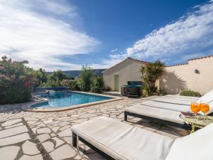 Villas Villa with spa and private heated pool in Minervois : photos des chambres