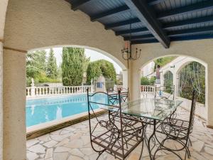 Villas Villa in Pouzols Minervois with private pool : photos des chambres