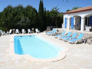 Villas Beautiful villa with spa and private heated pool in the H rault : photos des chambres