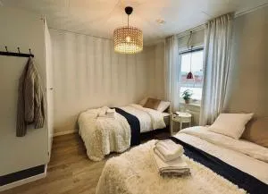 Guestly Homes - Spacious 3BR Apartment with 6 Beds - Luleå