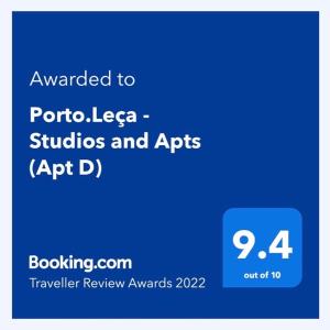 Porto.Leça - Studios and Apts (Apt D)