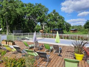 Maisons de vacances Ferme des Poulardieres : photos des chambres