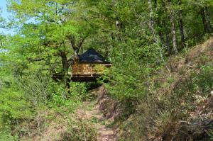 Campings Les cabanes du Duzou : photos des chambres