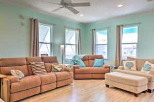 Furnished Deck and Ocean Views Surfside Beach Home