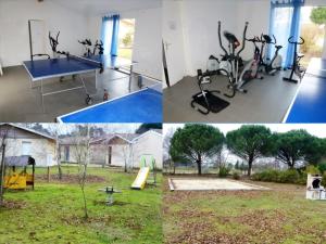 Maisons de vacances Maison confortable a Hourtin 45 m² avec piscine partagee sur place ! : photos des chambres