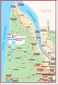 Maisons de vacances Maison confortable a Hourtin 45 m² avec piscine partagee sur place ! : photos des chambres