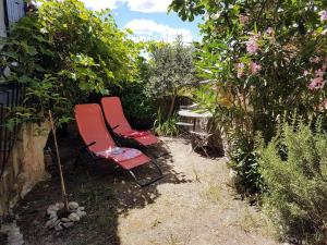 Maison provençale en pierre naturelle à Gigondas