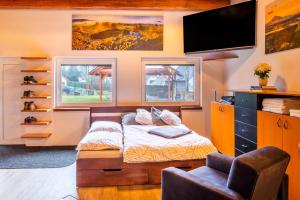 Apartmán na okraji města s vlastním parkováním