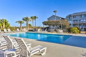 Ocean-View Saint Helena Island Condo - Pool Access - Oceanmarsh Subdivision