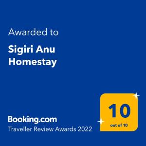 Sigiri Anu Homestay