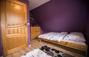 Domki nad rozlewiskiem