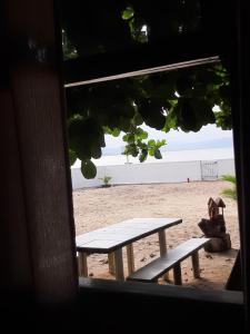 Casa na praia em frente ao mar