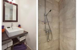 Appartements Casa Estel - Blue apartment in downtown of Erbalunga : photos des chambres